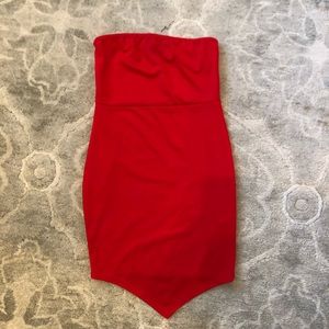 Pretty little thing red dress